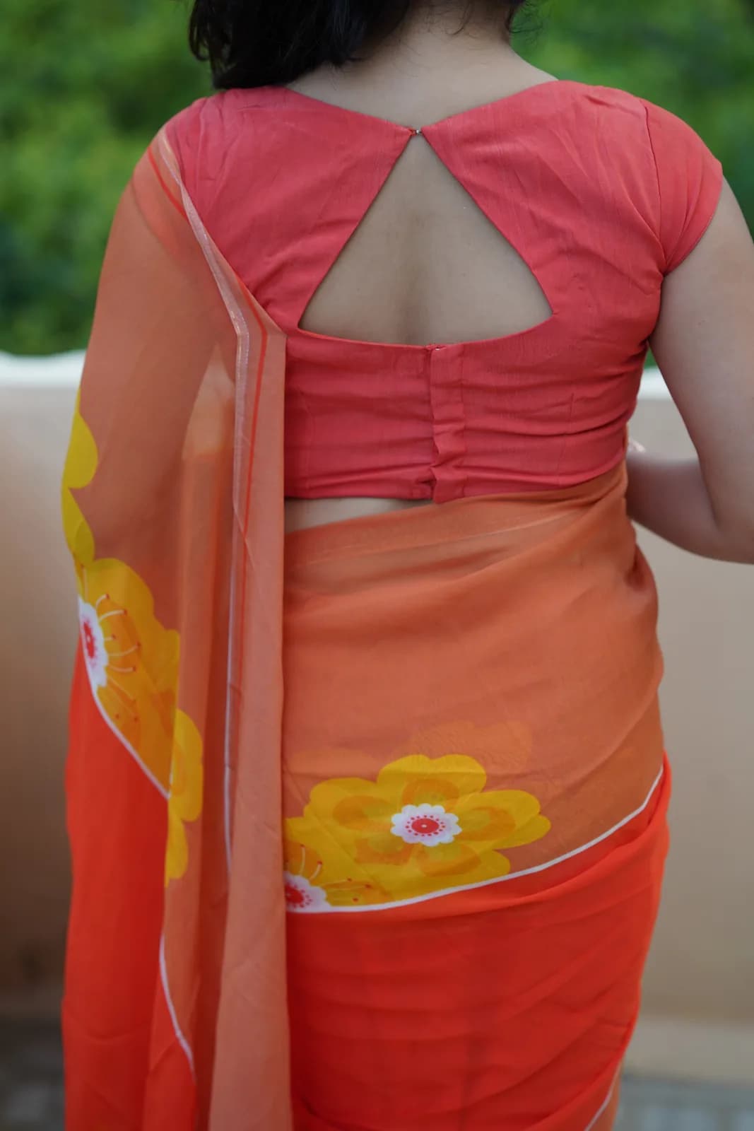 Sunflower Saree